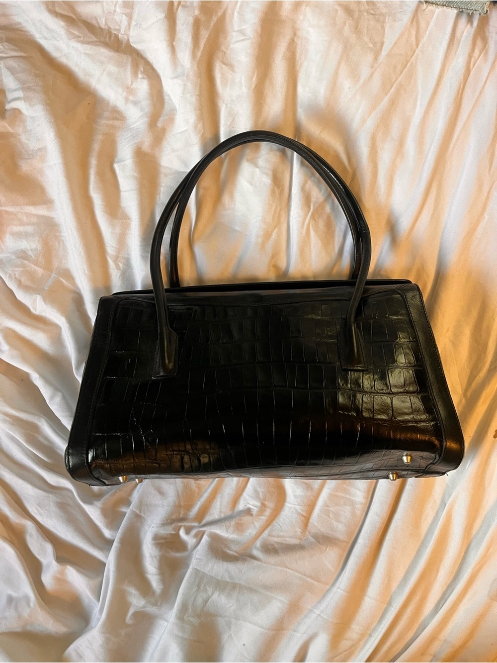 Vintage Kenneth Cole Leather Shoulder Bag